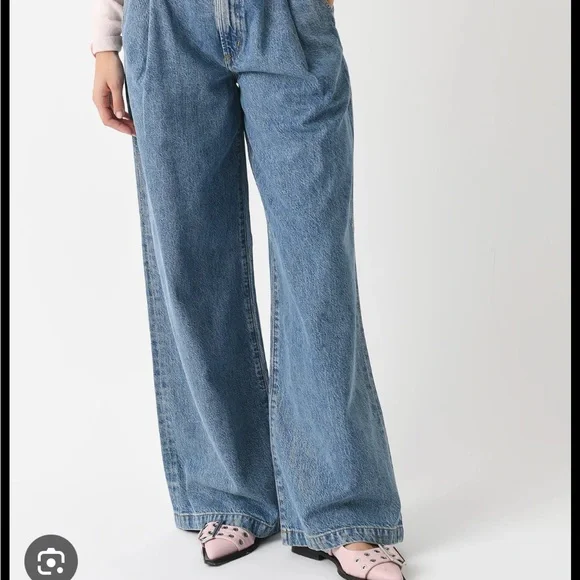 NWT Agolde Ellis Trouser jeans 🔥 - Picture 2 of 9